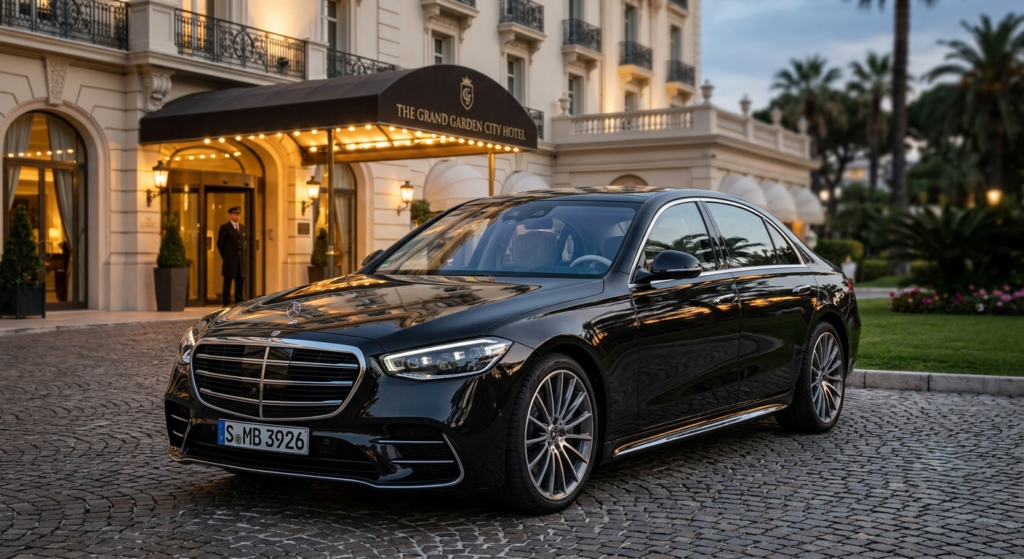 مرسيدس S500 بسائق خاص