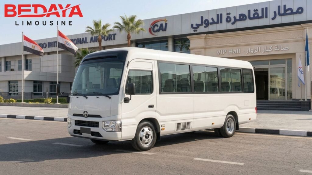 Toyota Coaster – Cairo Airport